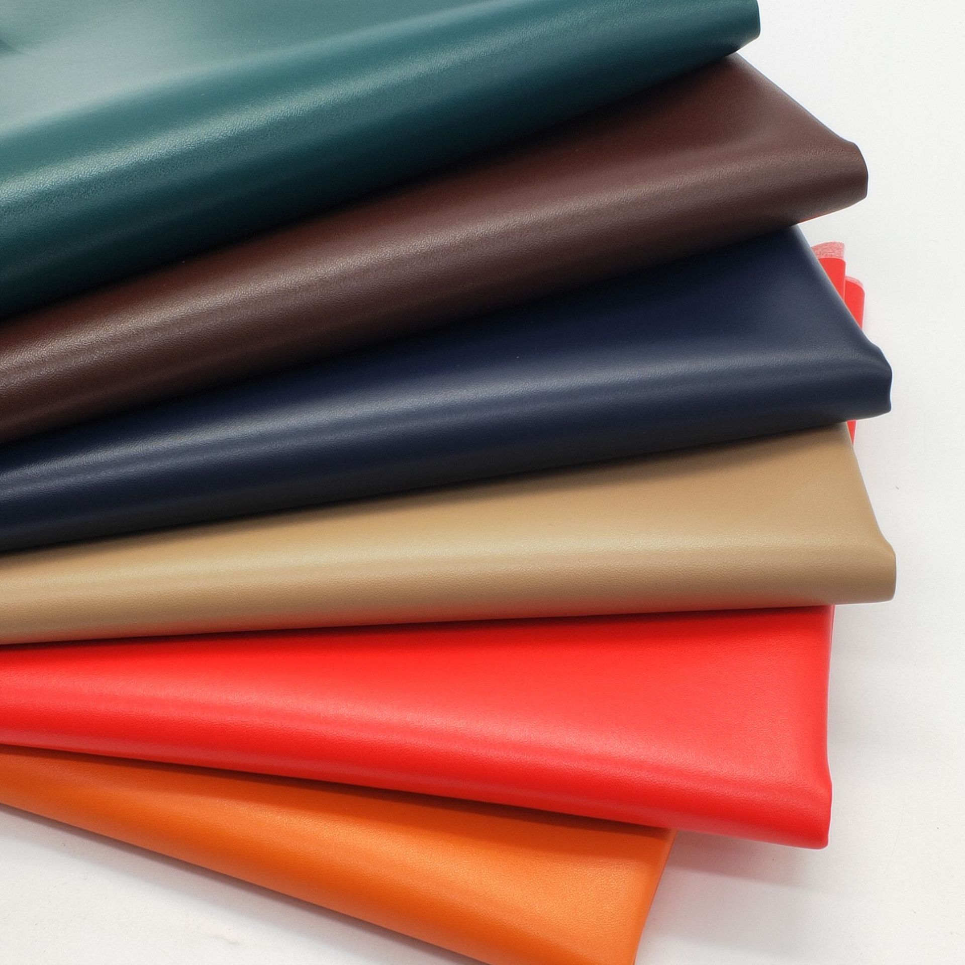 工厂0.8mm针织138纹毛底 PVC人造革面料包装手袋钱包文具鞋材面料