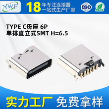 TYPE-C6PֱʽSMTĸ 늶B type-cBĸ^