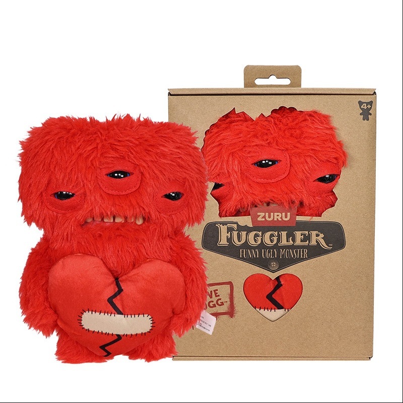 正規品 フガラー かわいいモンスター ぬいぐるみ ハートモンスターシリーズ かわいいけど面白い人形 おしゃれな人形|undefined