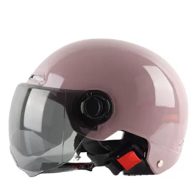 Motorcycle Safety Supplies, Painted Fashionable Breathable Non-Motorcycle - french-pink-brown-short-lens