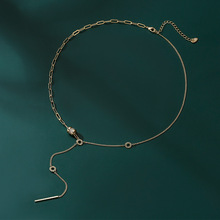 丽银饰品项链时装配饰吊坠酷甜风街头ins小红书直播爆款工厂链条