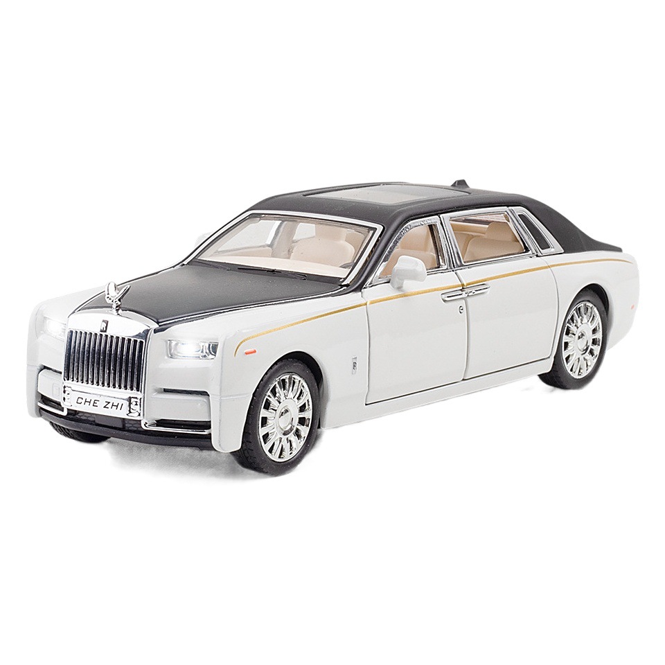 Rolls # Royce Phantom 1:32 simulación combinada de metal modelo de coche de lujo coche de juguete para niños