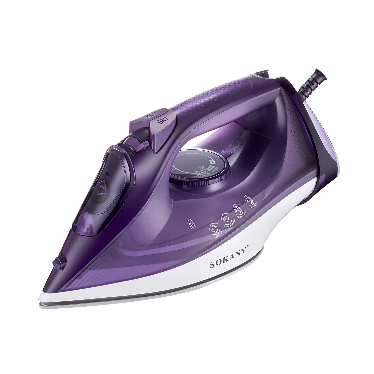 Export 11056 Electric Iron Household Steam Iron Wrinkle-Removing Ironing Iron Powerful Spray Iron Sokany