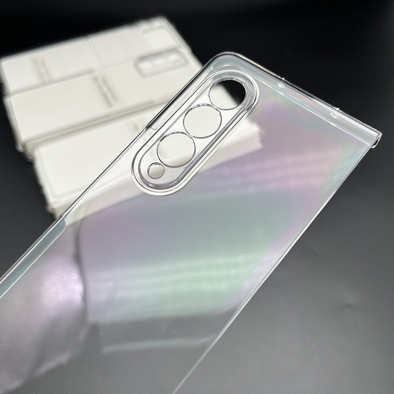 Samsung Zfold7 携帯電話ケース、透明傷防止保護カバー、fold6/5/4 落下防止シェル、超薄型 Flip3 に適しています。|undefined