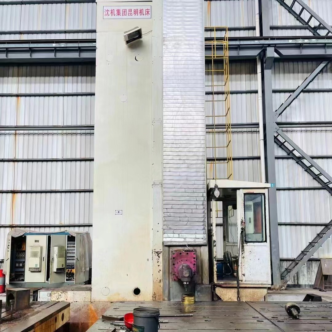 数控落地镗铣床：昆机TJK6920A一SM，丫轴5米，X轴12米