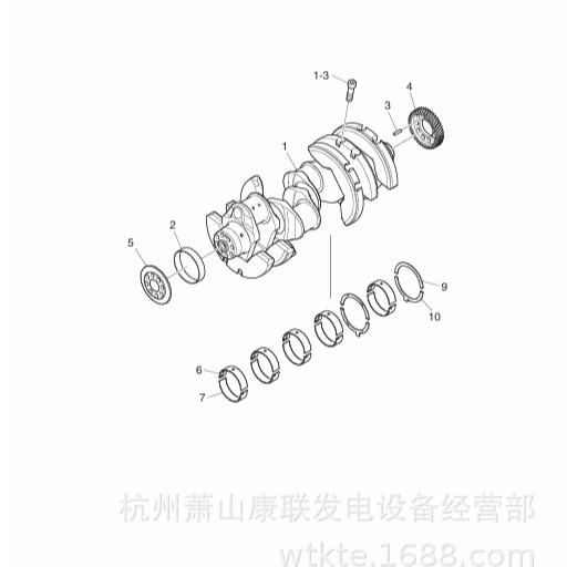 06.22022-3065平行销PU158斗山