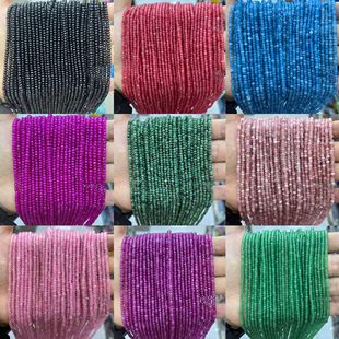 2x3mm��Ȼʯ����ܛ������P�鴮�����Ʒdiy���������������l