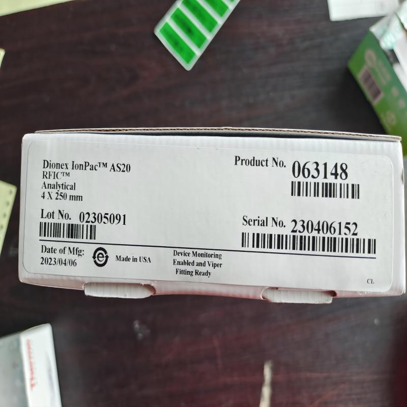 063148赛默飞分析柱AS20 用于免试剂离子色谱系统