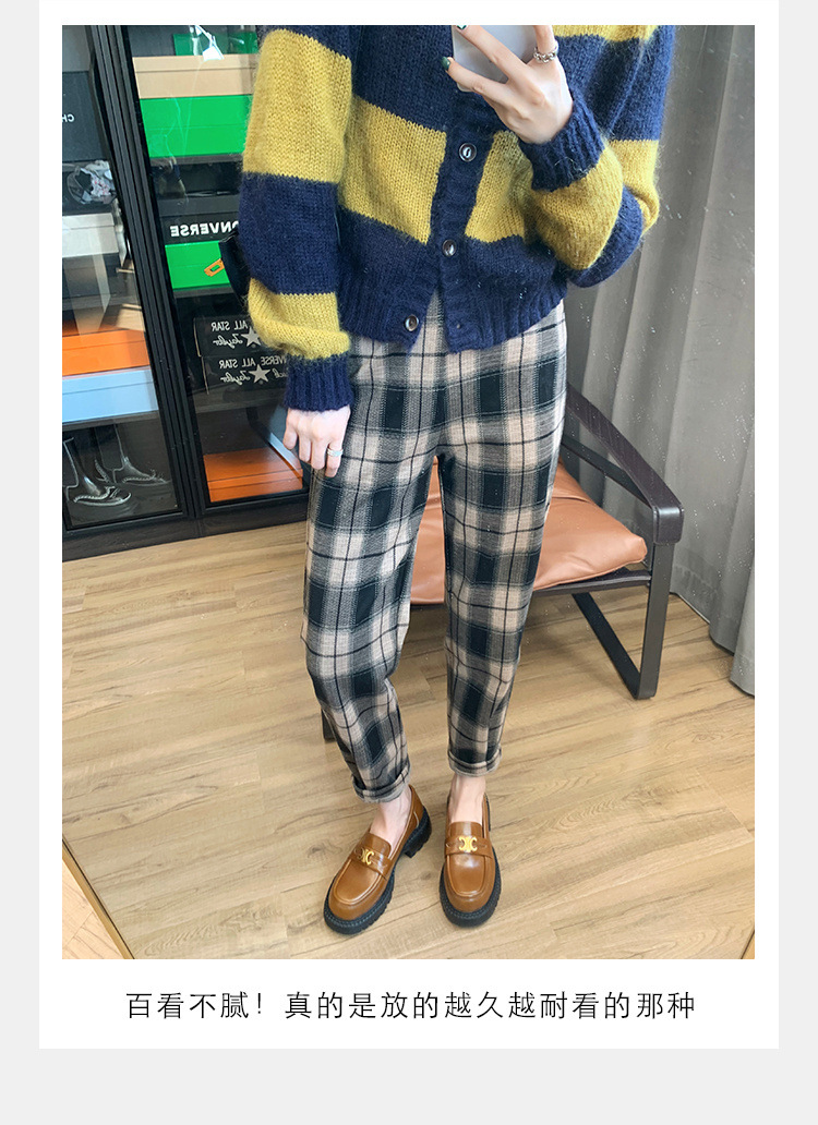 葡萄妈Studiolee英伦风小皮鞋女小金扣圆头一