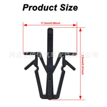 适用于丰田散热器前中网卡扣 中网固定卡子汽车易损件 汽车配件
