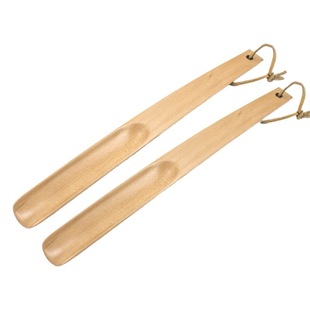 Wholesale solid wood small shoe puller lazy shoe lifter shoe helper shoe puller shoe puller portable shoe lifter