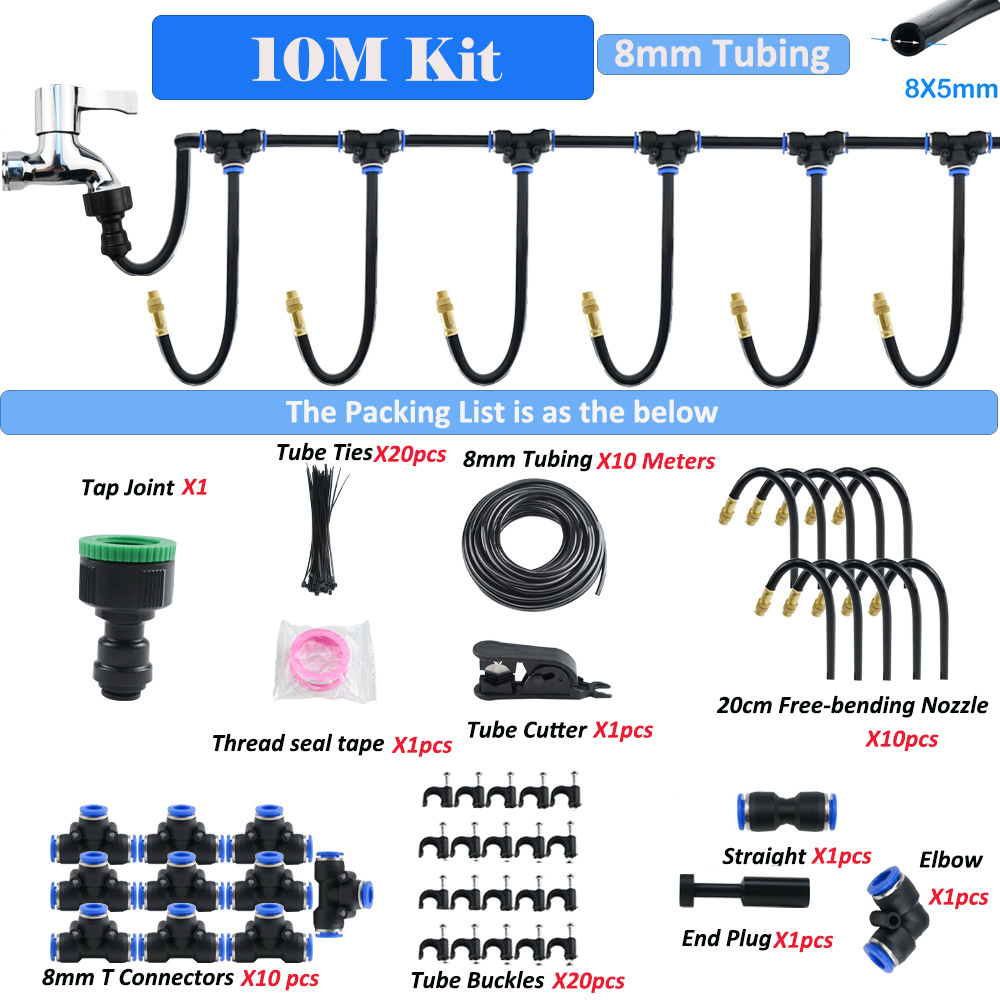 Aspersor universal riego automático de flores rociador doméstico rociador de goteo rociador giratorio de 360 ° riego automático
