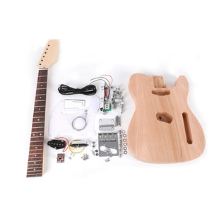 Cross-Border Rock Instrument Tl-01T Semi-Finished Electric Guitar Mahogany Body Matte Guitar Assembly Modification Di