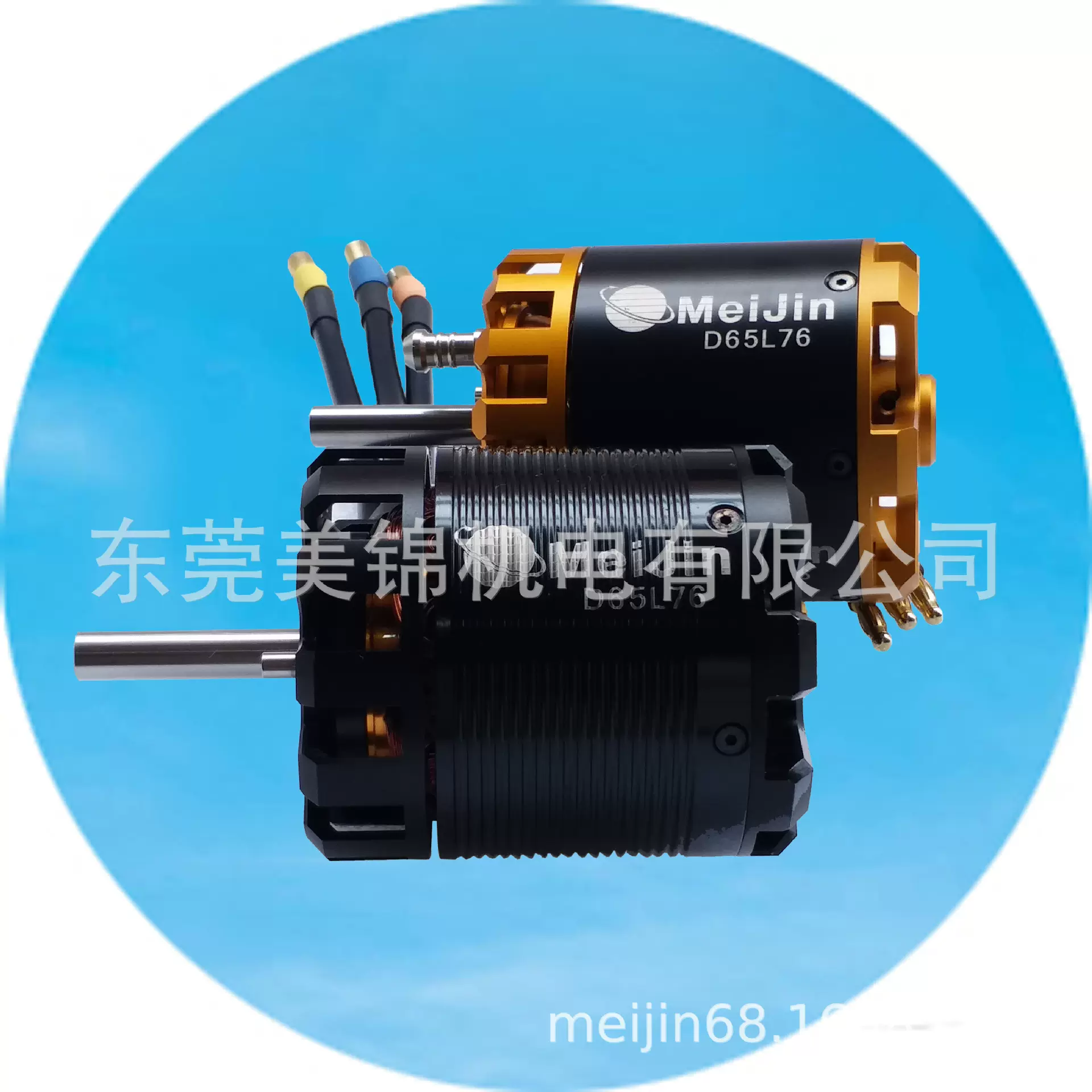 D65直流无刷外转子12V24V36V48V电动机(电机参数可按客户要求定制