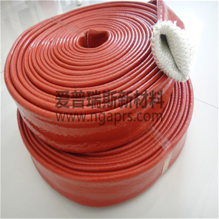 供应工业级硅胶防火耐高温套管绝缘套管硅胶管玻璃纤维纤维套管