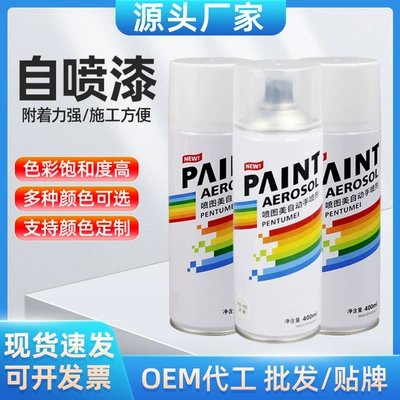 400ml Varnish Self-Painting Hand-Operated Automatic Car Metal Anti-Rust Wall Furniture Wood Waterproof Paint Wholesale