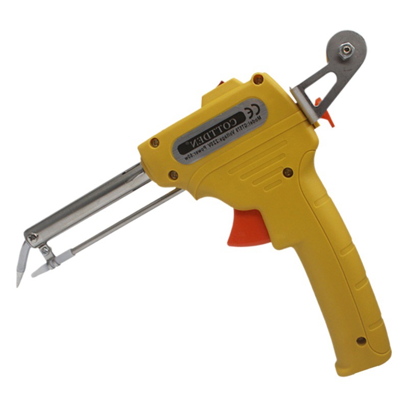 Grado industrial estándar europeo 220V estándar estadounidense 60W tipo calor externo pistola de soldadura manual pistola de estaño portátil soldador eléctrico tesoro de soldadura 80W