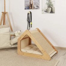 现代猫床可更换的抓毛器抓毛器抓毛柱现代猫家具猫垫