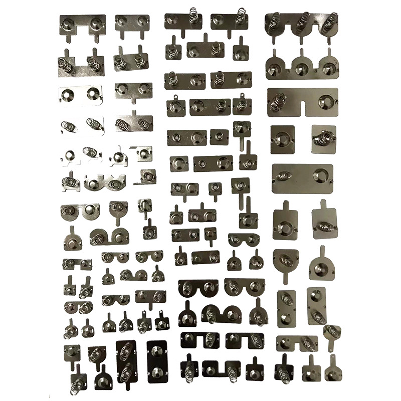 供应电池连接片 电池弹片 电池片 五金 不锈钢电池片