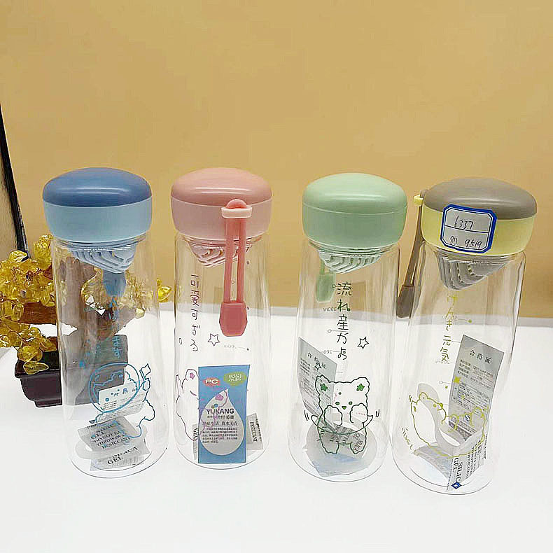 Futong taza de plástico fresco mango PC espacio taza de agua portátil grupo de compra al por mayor de impresión de la taza de logotipo al por mayor