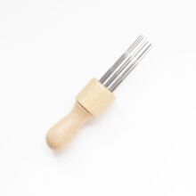 羊毛毡戳戳乐diy材料包 戳针 8针组 刺针 榉木拆装 毡化更快 批发