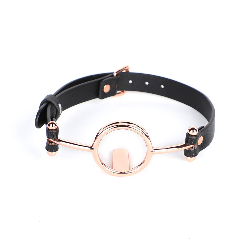 SM Sex Metal Tongue Press Mouth Plug Flail Force Deep Throat Couples Flirt Sex Punishment Slave Teach Alternative