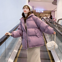短款棉服女2023年冬季新款棉袄韩版学生宽松面包服洋气棉衣外套潮