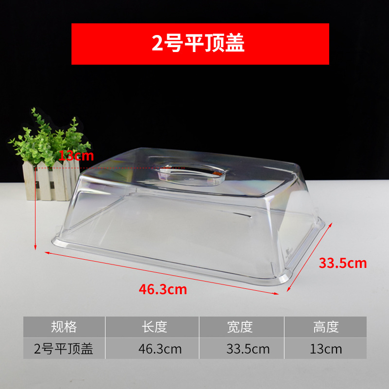 El club del restaurante entrega platos con tapa de bandeja antideslizante, el Hotel platos rectangulares de plástico, el Hotel sirve platos.