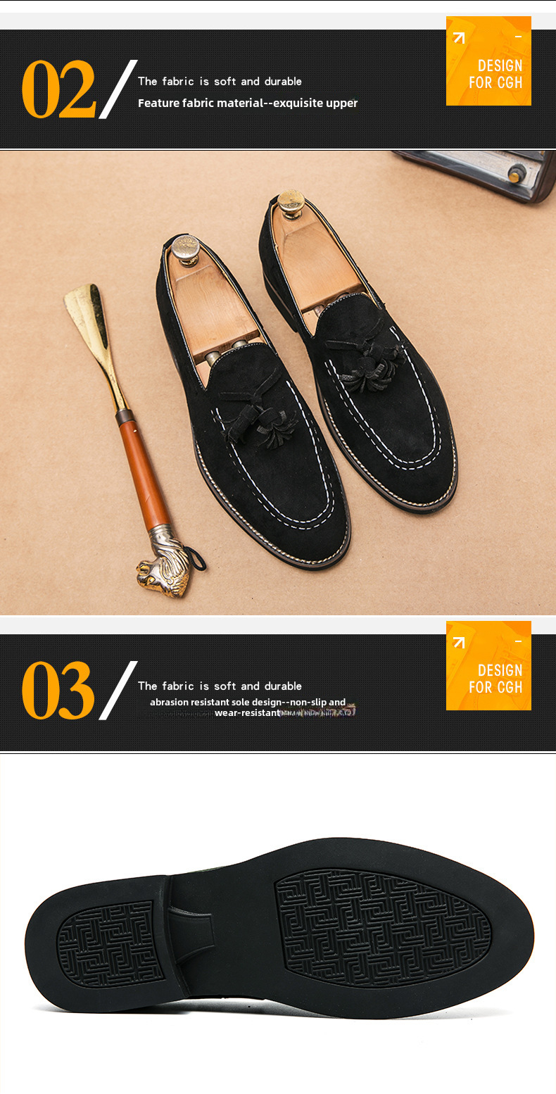 Mocassini da uomo in tinta unita con superficie brillante, stile coreano, scarpe casual da ufficio in pelle di grandi dimensioni per uomo_voghion.com