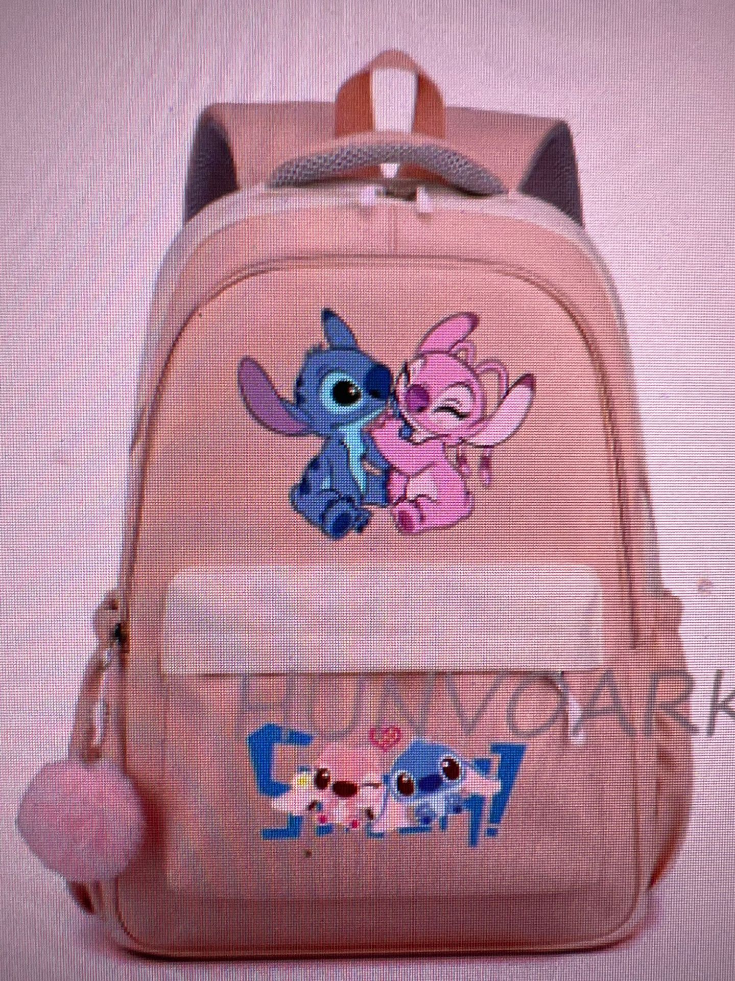Stitch niños bolso de escuela mochila moda niños mochila de viaje lindo niño niña libro mochila