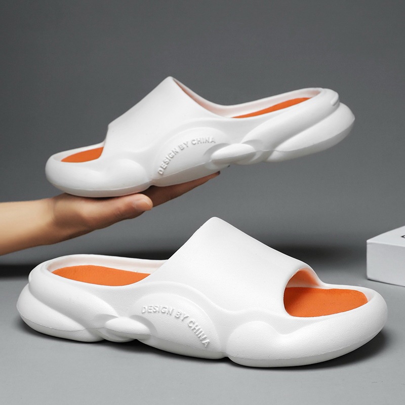 Summer Trendy Soft-Soled Outdoor Eva Sports Sandals Beach High-Heeled Couple's Comfortable Thick-Soled Slippers