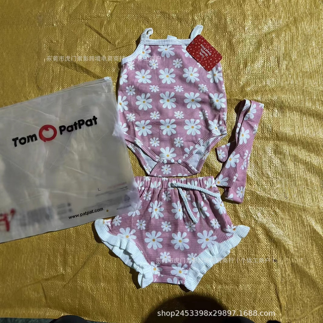 Patpat ropa infantil miscelánea de cauda de dos piezas de paquete de gabinete fuente de ropa al por mayor comercio exterior de cauda de gabinete al por mayor África