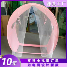 儿童床上帐篷男孩女孩玩具游戏屋宝宝分房睡觉小屋护栏围栏防护