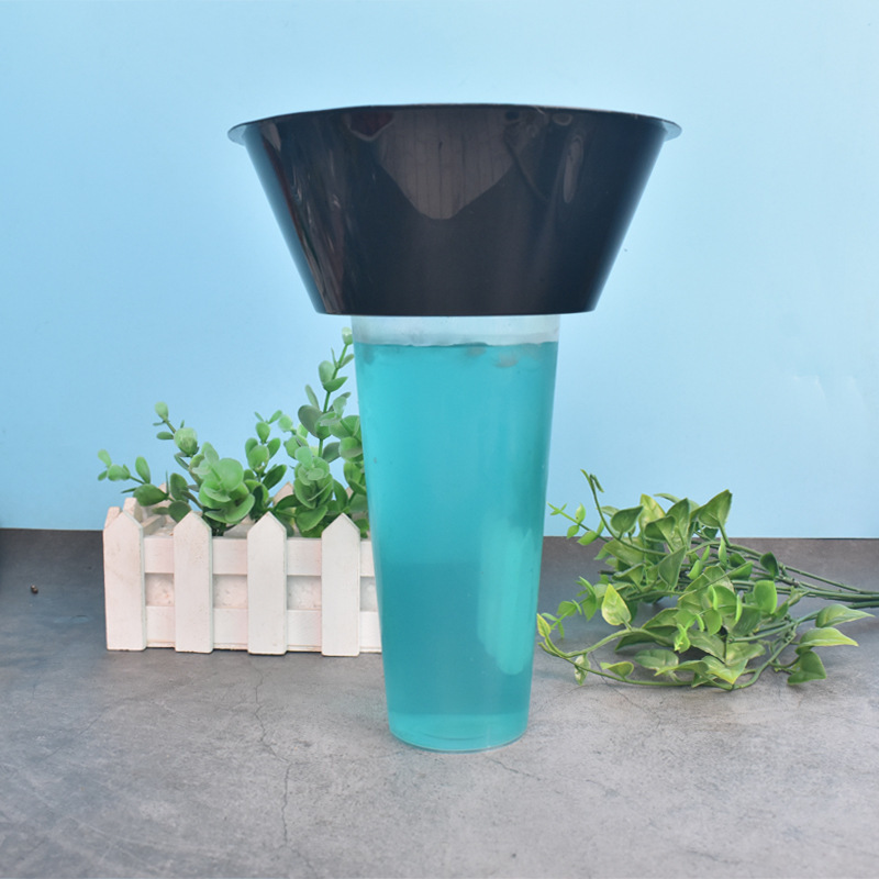 Taza de humo de celebridades de Internet, bolsa de freír con el pulgar, taza de coke, taza de olla caliente gruesa para caminar, bebida fría, taza de frutas, tazón, taza de Maocai