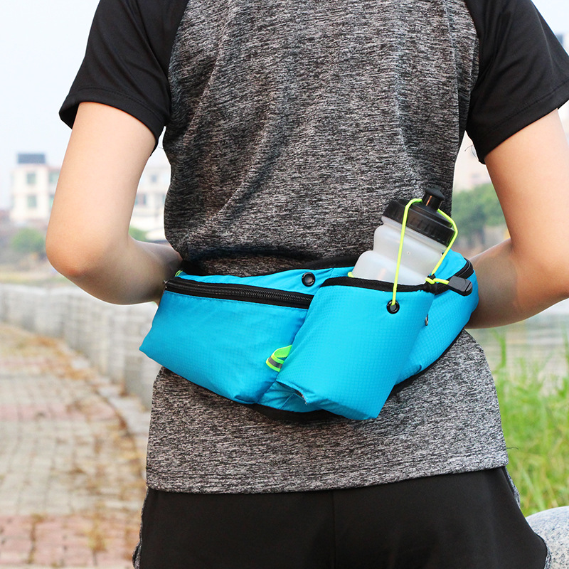 Sports Waist Bag for Men and Women, Multifunctional Running Water Bottle, Marathon Waterproof 6.5inch Mobile Phone Fitness Bag with Custom Printed Logo