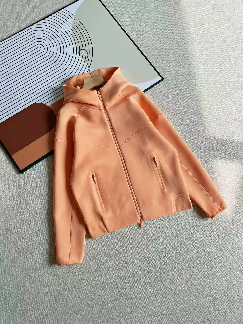 2025春クロスボーダー小フックカジュアルスポーツNOCTA連名フード付きジッパージャケットセットFD8454