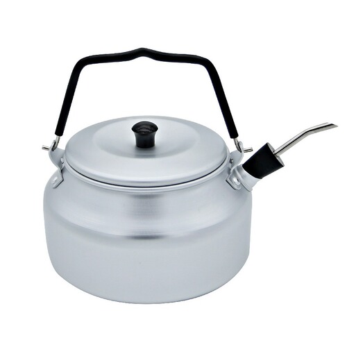 Outdoor camping kettle camping ultra-light aluminum alloy portable coffee pot stainless steel extended water pipe conversion spout