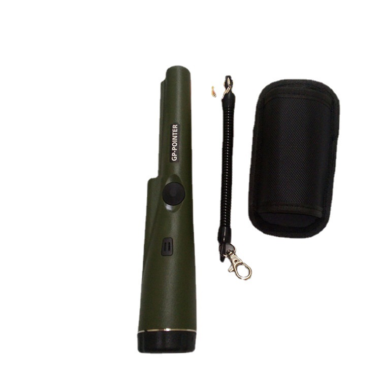 手持金属探测器GP指针防水黄金探测器灵敏度高的静态检测军绿色