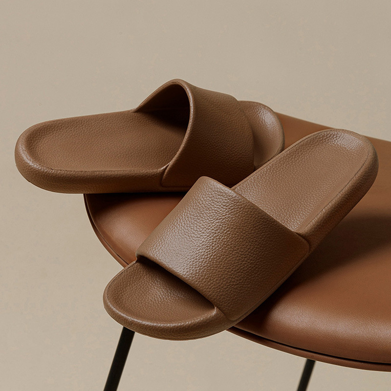 Women's Indoor Slippers for Guests, Odor-Resistant, Non-Slip, Summer Eva Silent Slippers for Men's Bathroom, Cross-Border