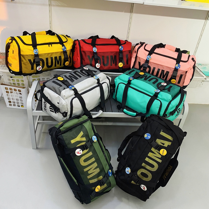 Borsa da viaggio di grande capacità per esercizi di nuoto e nuoto con separazione asciutta e bagnata, zaino multifunzionale da uomo, università_voghion.com