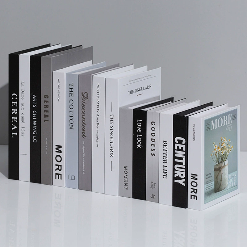 Иу скандинавский простой стиль поддельная книга имитационная книга декоративная книга модель комнаты шкаф реквизит фотография модель книг