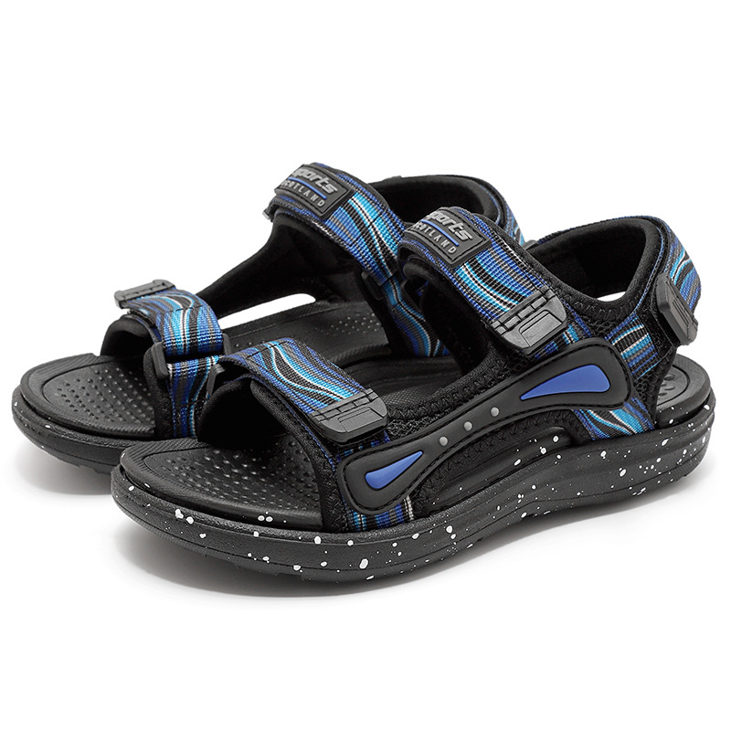 Sandalias para niños de verano de fondo suave ligero INS zapatos de playa para niños medianos y grandes Jinjiang campus 28-41 zapatos para niños al por mayor