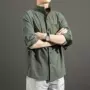 立领男女宽松夏季衬衣