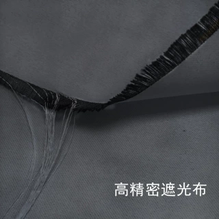 2.1门幅3.2宽幅外贸工程酒店跨境高精密纯色索环隔热降噪遮光窗帘