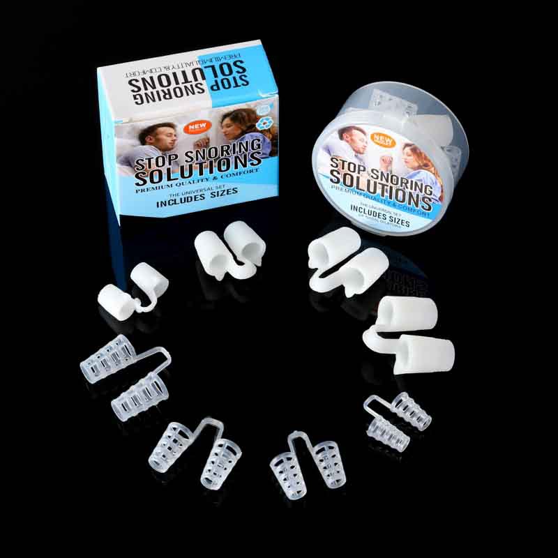 Nuevos productos transfronterizos snoring snoring silenciador invisible para dormir snoring clip nasal fábrica al por mayor