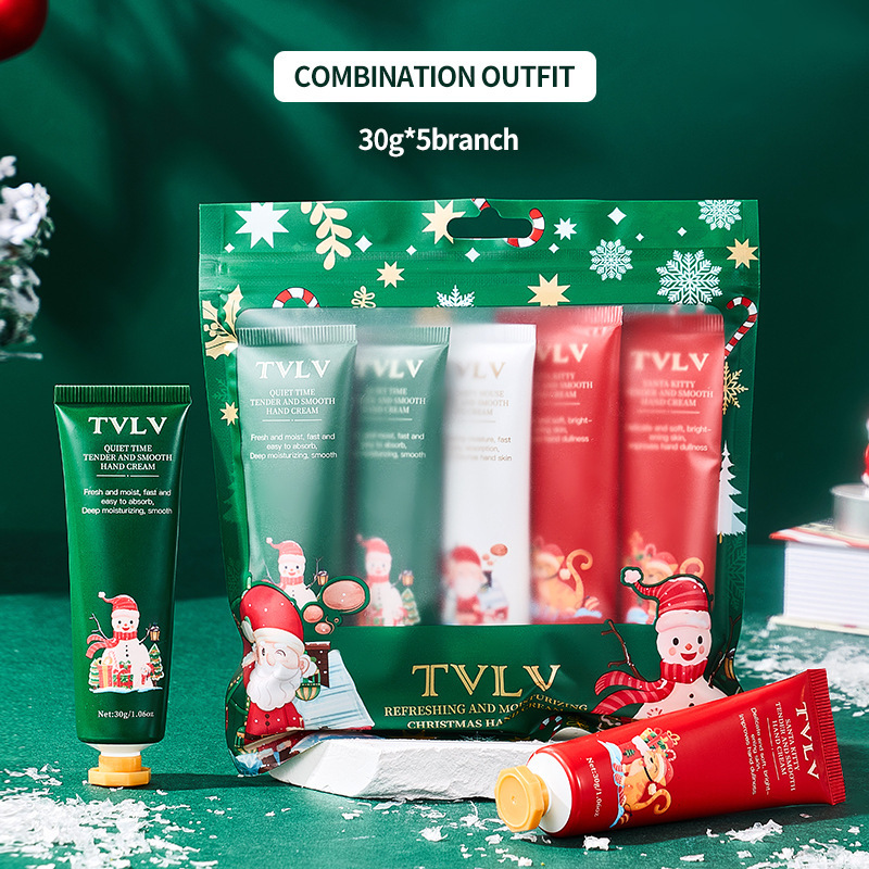 クロスボーダー完全英語 TVLV フレグランスハンドクリーム 30 グラムクリスマス新年保湿ハンドクリームセット卸売|undefined