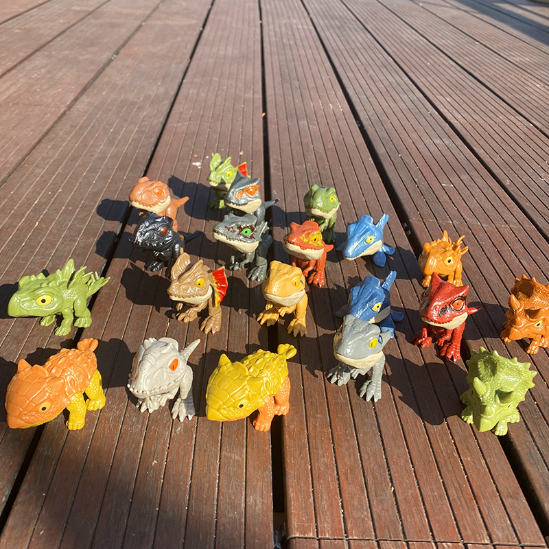 恐竜の指のおもちゃジュラ紀の指噛み恐竜人形ティラノサウルス ティラノサウルス レックス トリケラトプス男の子子供動物パズル|undefined