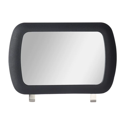 Sun visor rearview mirror side sun visor vanity mirror with - dm-071-diamond-embellished-makeup-mirror-pure-black