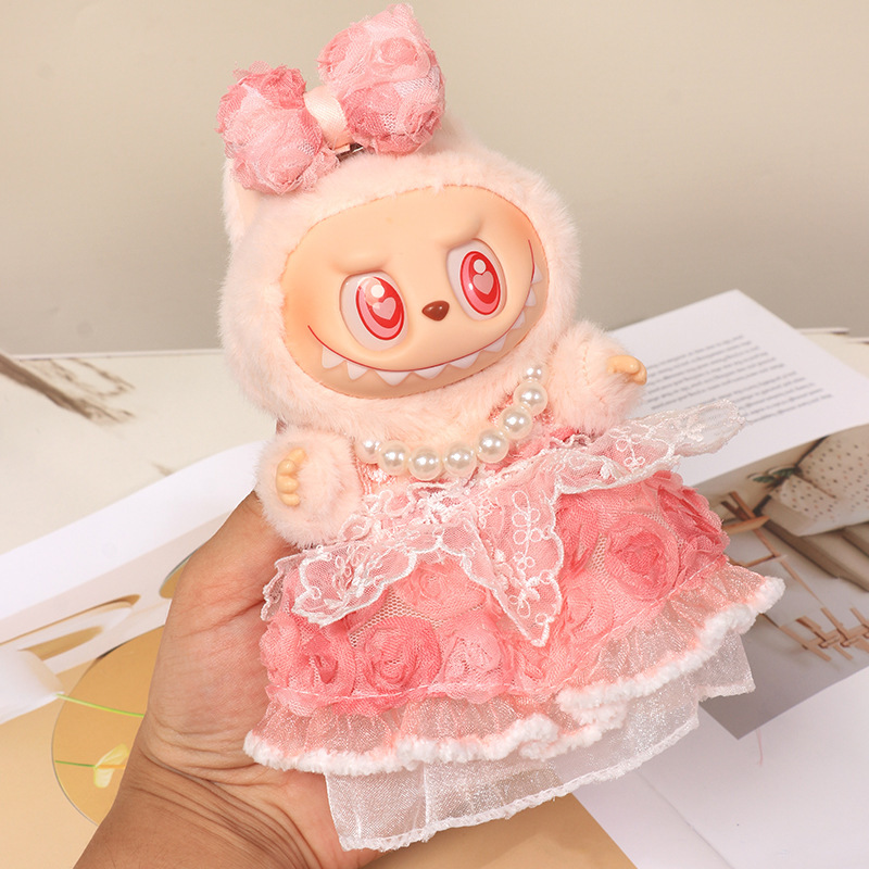 ラブブベビー服ドレス新製品はラブブ人形周辺機器を着用できますかわいい着替えぬいぐるみ服卸売|undefined