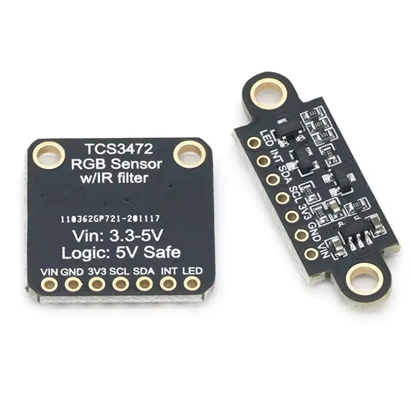 Модуль распознавания цвета TCS3472 RGB, плата разработки, I2C датчик распознавания цвета